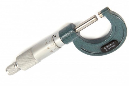 Taffijn boog micrometer 0 - 25 mm Taffijn boog micrometer 0 - 25 mm