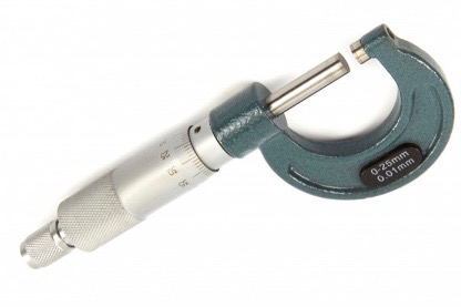 Taffijn boog micrometer 0 - 25 mm 