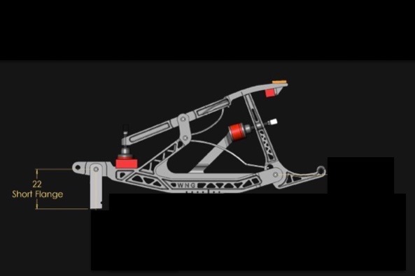 Taffijn Wessell Nickel & Gross Renner type - short flange - heels not attached