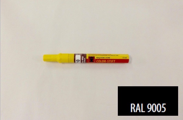 Taffijn Stift voor retouches satin RAL 9005 Taffijn Stift voor retouches satin RAL 9005