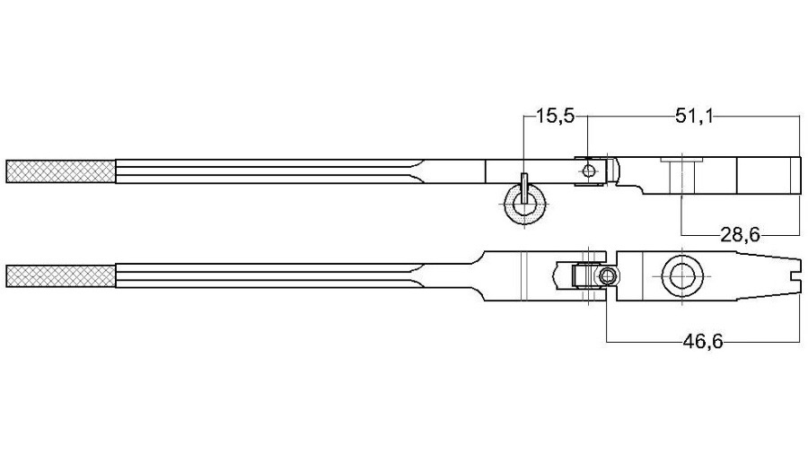 Taffijn Hamerstelen VL Blüthner/Grotrian 10mm rollers beuk set 