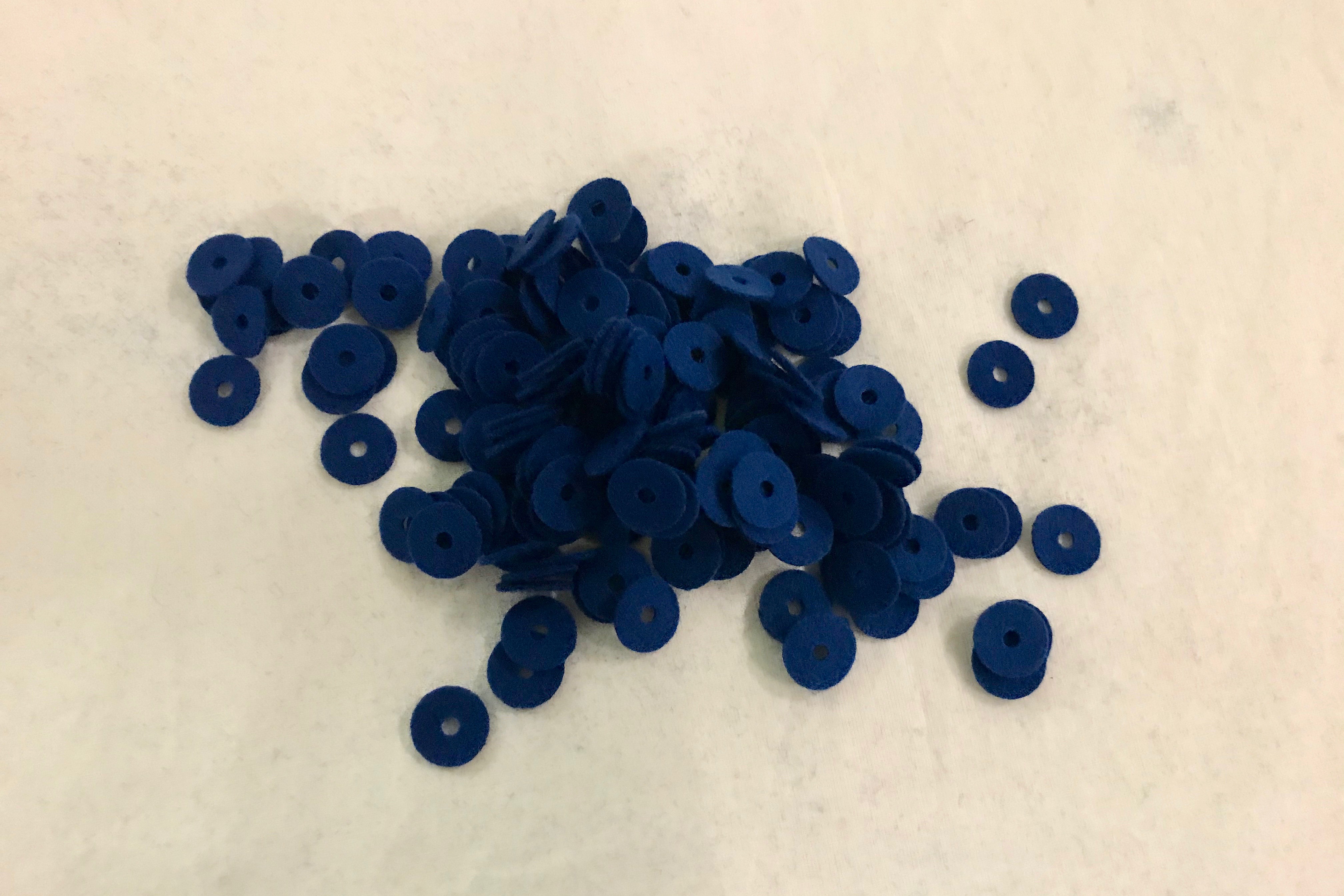 Taffijn Viltrondels voor snaarhaken Blauw Taffijn Viltrondels voor snaarhaken Blauw