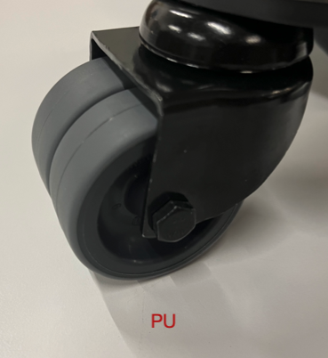 taffijn BKB-31702 Onderzetwielen voor vleugel, zwart, met rubber wielen, met rem taffijn BKB-31702 Onderzetwielen voor vleugel, zwart, met rubber wielen, met rem
