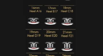 Taffijn WN&G hielen voor onderhamers 