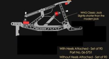 Taffijn Wessell Nickel & Gross Aeolian T2 - heels not attached