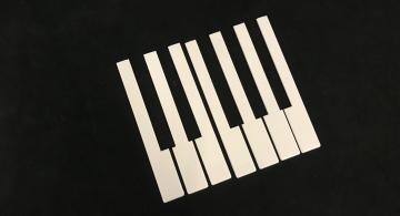 Taffijn Klavierbeleg zonder front eiglans