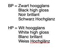 kleurkaart