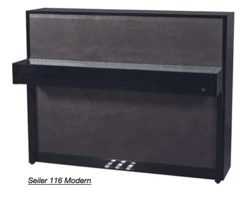 Seiler 116 Modern zwart